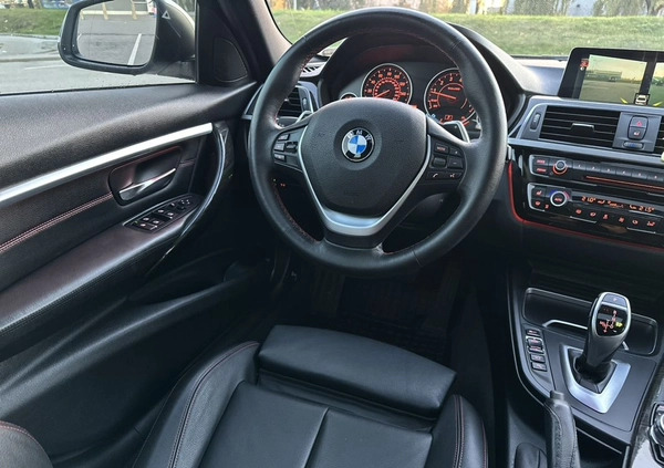 BMW Seria 3 cena 80900 przebieg: 122000, rok produkcji 2016 z Czerniejewo małe 137